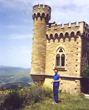 Ralf vor dem Tour "Magdala"  im Juni 2003